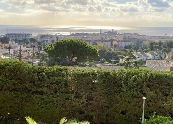 Lejlighed Beautiful 82m2, Wifi, Air Conditioning, Sea View & Pool & Tennis Antibes